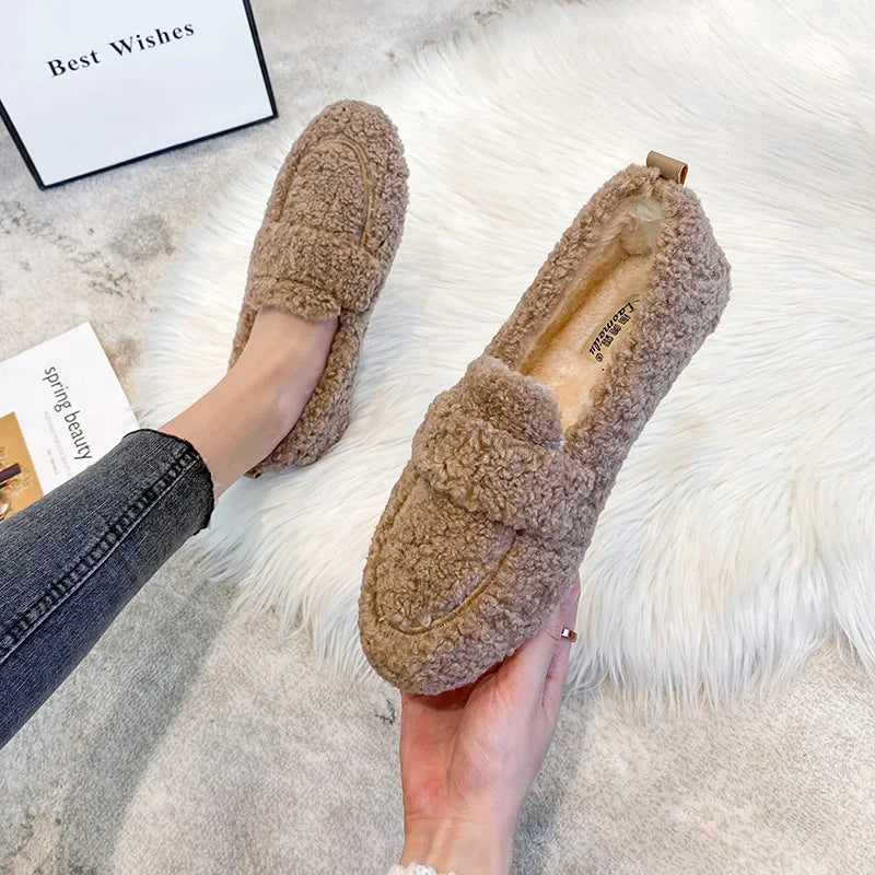 Albane Plush Loafers