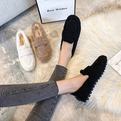 Albane Plush Loafers