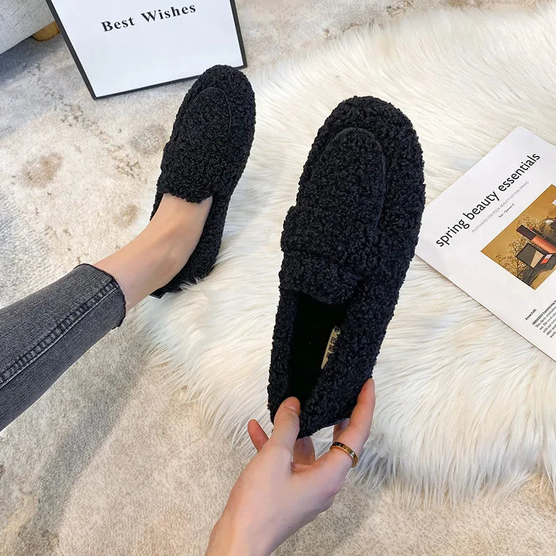 Albane Plush Loafers