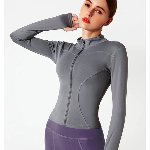 Slim Fit Yoga Jacket